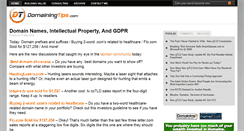 Desktop Screenshot of domainingtips.com